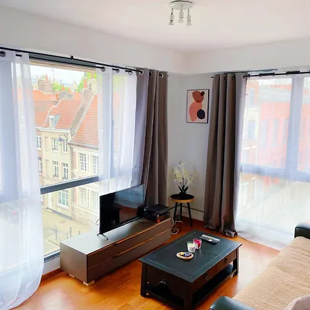 Chambre Cosy Vieux-Lille Privatunterkunft